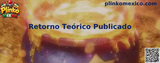 Análisis del Retorno Teórico Publicado en Plinko México