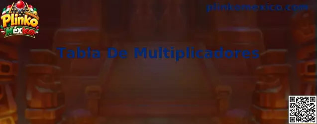 Tabla de multiplicadores de Plinko México con posiciones finales, filas y niveles de riesgo