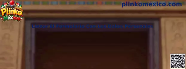 Llenar El Formulario Con Los Datos Personales en Plinko México